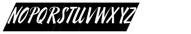 Jahnis Reverse Font UPPERCASE
