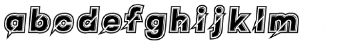 Jailolo Highlighter Italic Font LOWERCASE