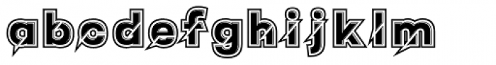 Jailolo Highlighter Regular Font LOWERCASE