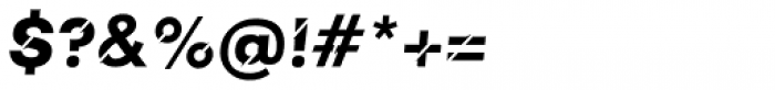 Jailolo Medium Italic Font OTHER CHARS