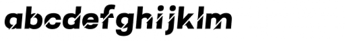Jailolo Medium Italic Font LOWERCASE