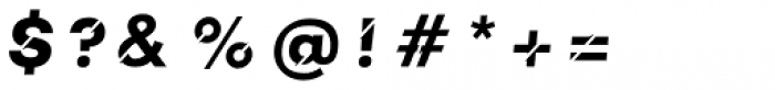 Jailolo Regular Italic Font OTHER CHARS