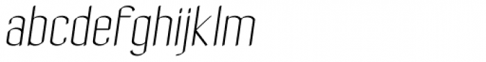 Jains Oblique Font LOWERCASE