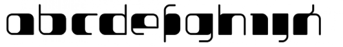 Jakone Extended Bold Font LOWERCASE