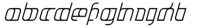 Jakone Italic Font LOWERCASE