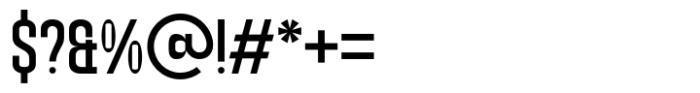Jales Medium Font OTHER CHARS