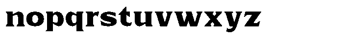 Jalkot Bold Font LOWERCASE