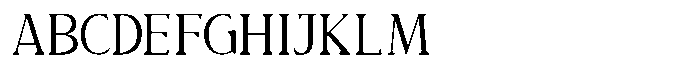 Jalkot Thin Font UPPERCASE