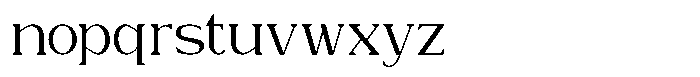 Jalkot Thin Font LOWERCASE