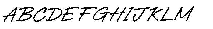 Jalvair Font UPPERCASE