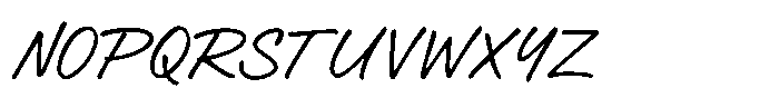 Jalvair Font UPPERCASE
