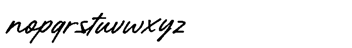 Jalvair Font LOWERCASE