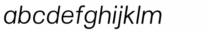 Jam Grotesque Italic Font LOWERCASE