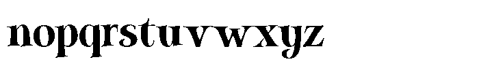 Jam Session Serif Font LOWERCASE