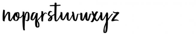 Jamarius Script Regular Font LOWERCASE