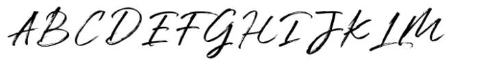 Jan Satipo Brush Font UPPERCASE