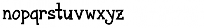 Janda Snickerdoodle Serif Bold Font LOWERCASE