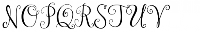 Janda Stylish Monogram Font UPPERCASE