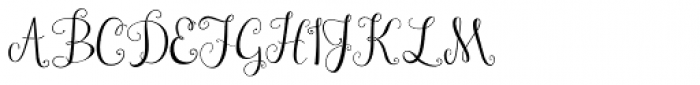 Janda Stylish Monogram Font LOWERCASE