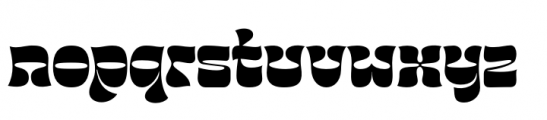 Janger Regular Font LOWERCASE