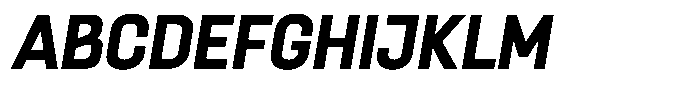 Jango Italic Font UPPERCASE