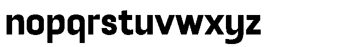 Jango Regular Font LOWERCASE