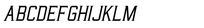 Janiel Italic Font UPPERCASE