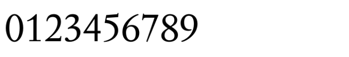 Jannon Pro 10 Regular Font OTHER CHARS