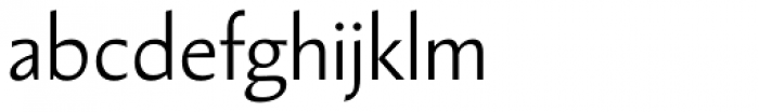 Jannon Sans Book Font LOWERCASE