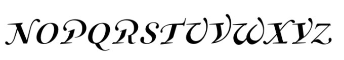 Jannson Map Light Font LOWERCASE