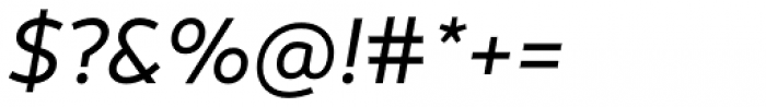 Jano Sans™ Std Regular Italic Font OTHER CHARS