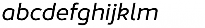 Jano Sans™ Std Regular Italic Font LOWERCASE