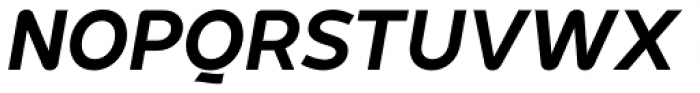 Jano Sans™ Std Semi Bold Italic Font UPPERCASE