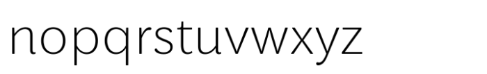 Janone Light Font LOWERCASE
