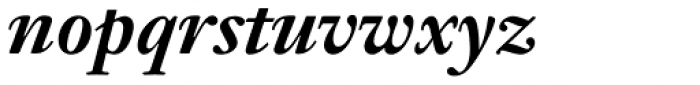 Janson Text Pro 76 Bold Italic Font LOWERCASE