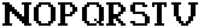 Jansta Serif Bold Font UPPERCASE