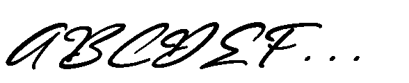 Jantik Gatulo Italic Font UPPERCASE
