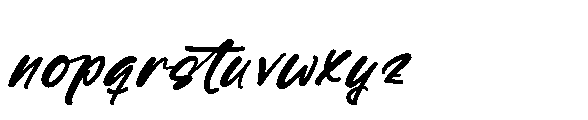 Jantik Gatulo Regular Font LOWERCASE
