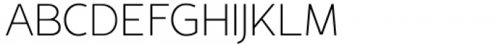 Jantur Type Thin Font UPPERCASE