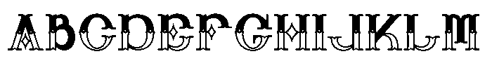 Jaoui Font UPPERCASE
