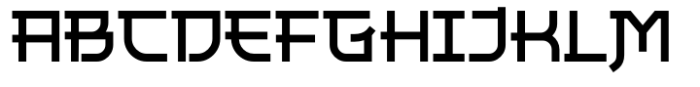 Japan Daisuki Font UPPERCASE