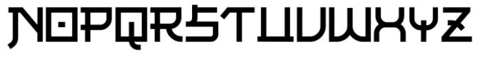 Japan Daisuki Font UPPERCASE