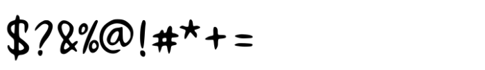 Japan Love Font OTHER CHARS