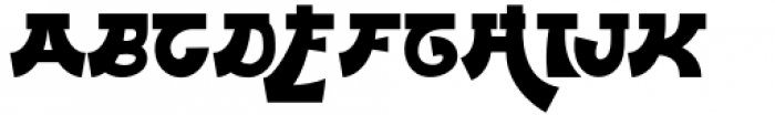 Japanese Emperor Regular Font UPPERCASE