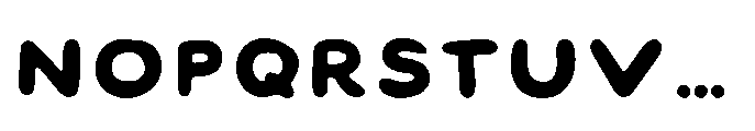 Japanese Kitchen Font UPPERCASE