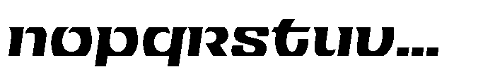 Jarlath Italic Font UPPERCASE