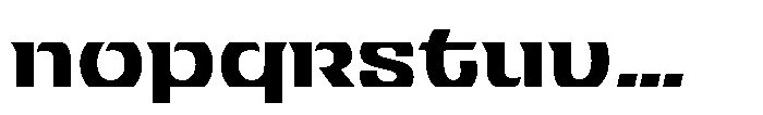 Jarlath Regular Font LOWERCASE
