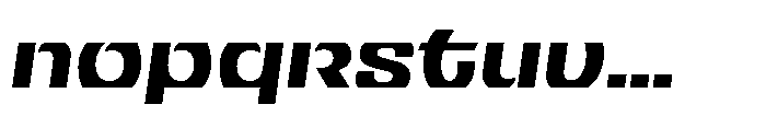Jarlath Sans Italic Font UPPERCASE