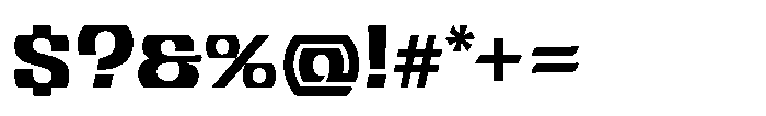 Jarlath Sans Font OTHER CHARS