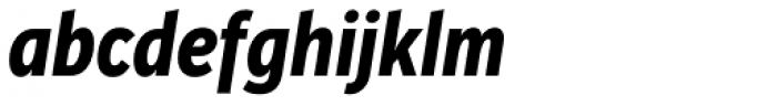Jasan Condensed Bold Italic Font LOWERCASE